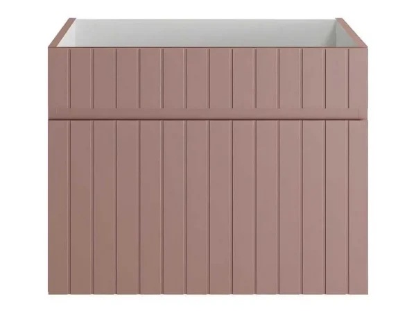 Cheap Roze Hangmeubel Onder Wastafel Met Strepen - 60 Cm - Satara Wastafelmeubel