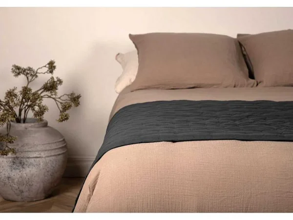 Hot Sally Sprei 80X150Cm Antraciet. Beddengoed