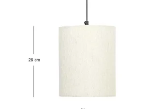 Best Sale Scandinavische Wandlamp - Mangohout En Stof - D21 X H36 Cm - Licht Naturel En Beige - Paliana Wandlamp