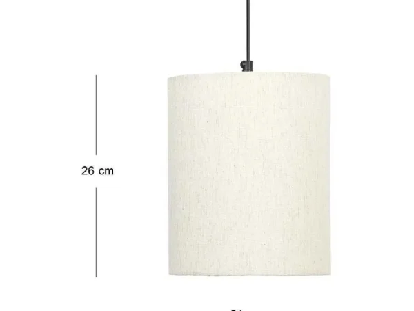 Best Sale Scandinavische Wandlamp - Mangohout En Stof - D21 X H36 Cm - Licht Naturel En Beige - Paliana Wandlamp