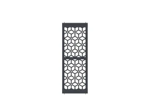 Best Sale Scheidingswand Verzinkt Staal L88 X H245 Cm Antraciet - Verstelbare Hoogte - Lateri Scheidingswand