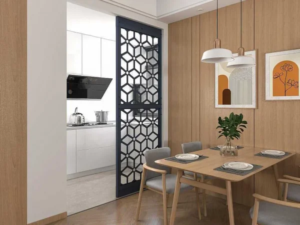 Best Sale Scheidingswand Verzinkt Staal L88 X H245 Cm Antraciet - Verstelbare Hoogte - Lateri Scheidingswand