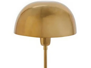 Cheap Schemerlamp Champignon Met Art-Decostijl Amanite - Marmer En Ijzer - 24,5 X 24,5 X 52 Cm - Goudkleurig Lamp