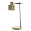 Online Schemerlamp Met Vintage-Stijl Anticaire - Ijzer - 26 X 15 X 45 Cm - Goudkleurig Lamp