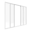 Sale Schuifraam Van Gepoedercoat Wit Aluminium 180 X 130 Cm - Ravena Glazen Binnenraam