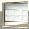 Fashion Sectionale Garagedeur Met Cassettes - Wit - Met Ramen - Met -Motor - Caopas Garagedeur