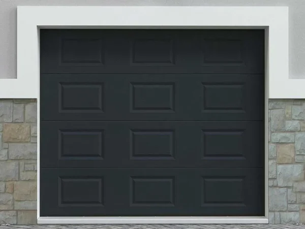 Best Sectionale Garagedeur Met Antraciet Cassette En Motor - Caopas Garagedeur