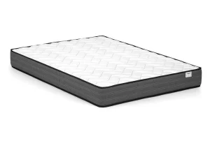 Discount Set 120 X 190 Cm Bedbodem + Matras Met Pocketveren - Ambracie Van Ysmee Set Matras En Lattenbodem