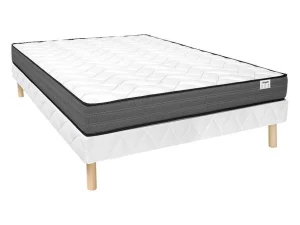 Clearance Set 160 X 200 Cm Bedbodem + Matras Met Pocketveren - Ambracie Van Ysmee Set Matras En Lattenbodem