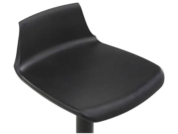 Fashion Set "Bar": Barmeubel Morena + 2 Barkrukken Calas - Zwart En Notenhout-Effect Barmeubel