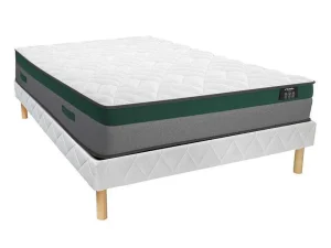 Cheap Set Bedbodem + Matras Met Pocketveren Prestige Van Ysmee - 160 X 200 Cm Set Matras En Lattenbodem