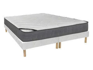 Outlet Set Bedbodem + Matras Met Pocketveren En Vormgeheugen Babylone Van Dreamea 23 Cm Dik - 180 X 200 Cm Set Matras En Lattenbodem