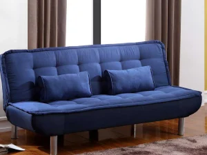 Cheap Set Blauwe Slaapbank Mishan En Grijs Tapijt Bunny Scandinavisch