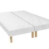 Outlet Set Decoratief Gewatteerde Bedbodem Panacea Van Dreamea - 25 Cm Dik - Dekmatraseffect Bedbodem