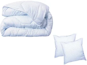 Best Sale Set Dekbed 240 X 260 Cm + 2 Hoofdkussen 60 X 60 Cm - Totale Bescherming Tegen Huismijt - Ange Gardien Dekbed