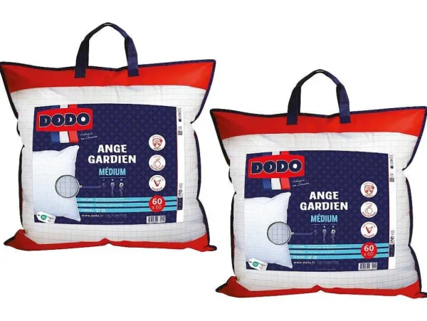 Discount Set Dekbed 220 X 240 Cm + 2 Hoofdkussens 60 X 60 Cm - Totale Bescherming Tegen Huismijt - Ange Gardien Dekbed