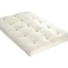 Fashion Set Lattenbodem + Futon 140 X 190 Cm - 100% Katoen - Shiva Van - Beige Set Matras En Lattenbodem