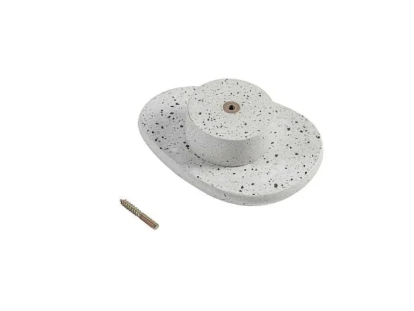 Clearance Set Van 3 Badkamerhaakjes In Terrazzo - 3 Groottes - Stochi Opbergaccessoire