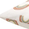 Fashion Set Van 2 Katoenen Regenboogkussens - 45 X 45 Cm - Veelkleurig - Archy Huistextiel