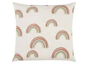 Fashion Set Van 2 Katoenen Regenboogkussens - 45 X 45 Cm - Veelkleurig - Archy Huistextiel