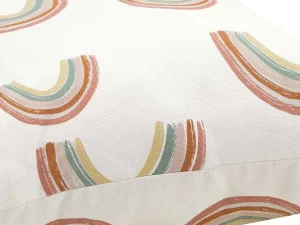 Fashion Set Van 2 Katoenen Regenboogkussens - 45 X 45 Cm - Veelkleurig - Archy Huistextiel