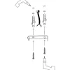 Hot Set Van 2 Metalen Wandlampen Met Verstelbare Kap Yildo - D. 17 X H. 28 Cm - Zwart En Koperkleurig Wandlamp