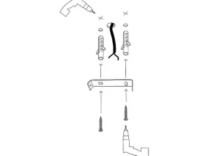 Hot Set Van 2 Metalen Wandlampen Met Verstelbare Kap Yildo - D. 17 X H. 28 Cm - Zwart En Koperkleurig Wandlamp