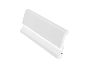 Fashion Set Van 3 Plinten Van Polystyreen L290 X H10 Cm Wit - Coreo Plint