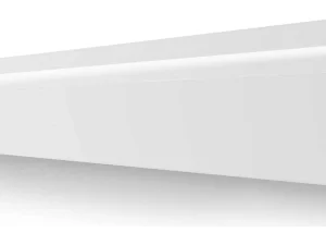 Best Set Van 3 Plinten Van Polystyreen L290 X H12 Cm Wit - Ateno Plint