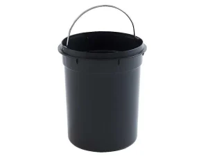 Hot Set Van 2 Roestvrijstalen Pedaalemmers Pira - 30L En 3L - Zwart En Koper Keukenaccessoire En -Opbergruimte