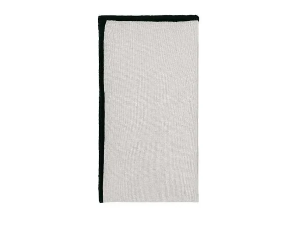 Hot Set Van 4 Servetten Van Katoen En Linnen - 45 X 45 Cm - Taupegrijs - Borina Textiel Voor Eettafel
