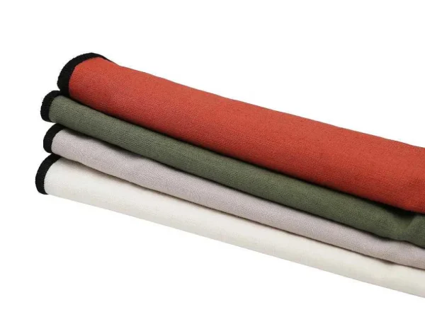 Hot Set Van 4 Servetten Van Katoen En Linnen - 45 X 45 Cm - Taupegrijs - Borina Textiel Voor Eettafel