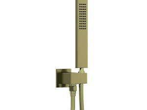 Hot Set Van Inbouwdouche Met Mechanische Mengkraan - Goud Met Satijnafwerking - Tocantis Douchekolom