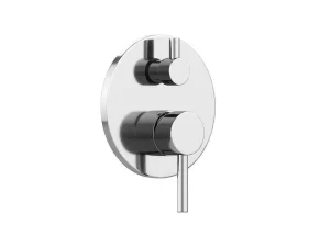 Shop Set Van Inbouwdouche Met Mechanische Mengkraan - Geborsteld Nikkelkleurig - Tamise Douchekolom