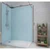 Outlet Set Van Twee Douchewandpanelen Inclusief Profielen- L90Cm X L120Cm X H210 Cm Douchewandpaneel