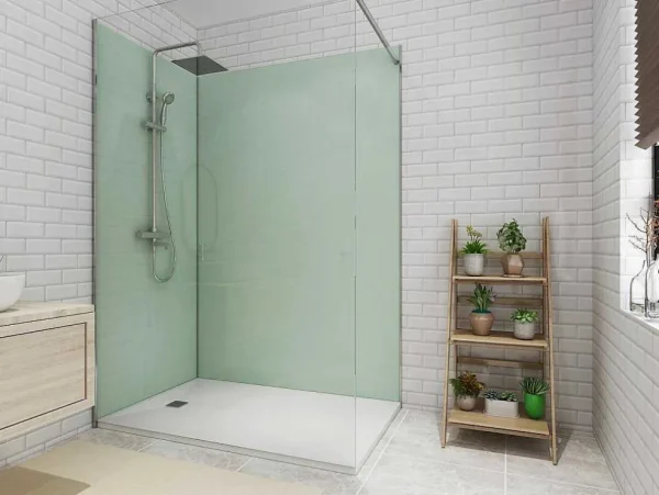Flash Sale Set Van Twee Douchewandpanelen Inclusief Profielen - L90Cm X L120Cm X H210 Cm Douchewandpaneel
