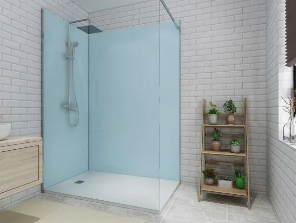 Outlet Set Van Twee Douchewandpanelen Inclusief Profielen- L90Cm X L120Cm X H210 Cm Douchewandpaneel