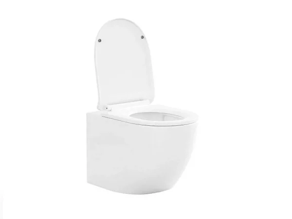 Flash Sale Set Voor Glanzend Witte Hang-Wc Met Voorwandsysteem En Bedieningsplaat - Javoine Hangend Toilet