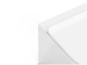 Cheap Set Voor Hang-Wc Met Decoratief Voorwandsysteem - Glanzend Wit - Javoine Hangend Toilet
