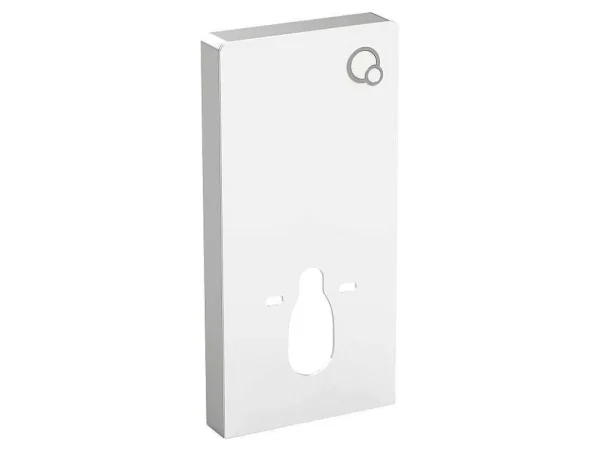 Cheap Set Voor Hang-Wc Met Decoratief Voorwandsysteem - Glanzend Wit - Javoine Hangend Toilet