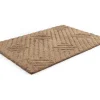 Hot Shaggy Hoogpolig Vloerkleed In Relief - 160 X 230 Cm - Donkerbruin - Maze Tapijt Hoogpolig