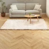 Fashion Shaggy Langpolig, Zacht Vloerkleed - 160 X 230 Cm - Beige - Dolce Woonkamertapijt