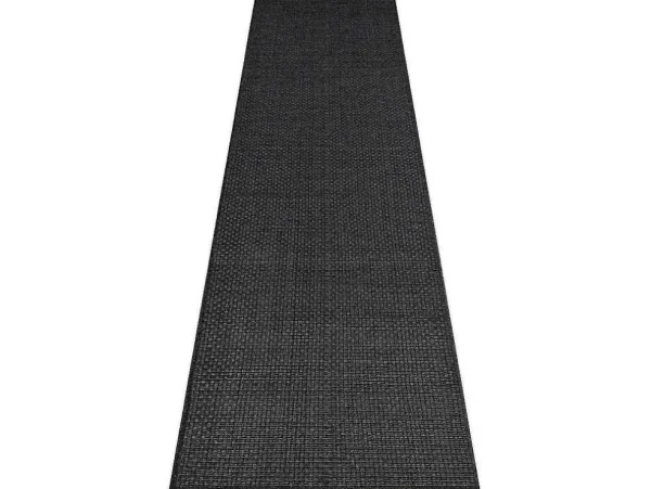 Cheap Sisal Tapijt, Loper Timo 0000 Buitenshuis Zwart 70X250 Cm Tapijt Voor Buiten
