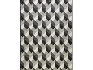 Cheap Sisal Tapijt Sisal Flat 48624/690 Blokjes 3D 120X170 Cm Klein Tapijt