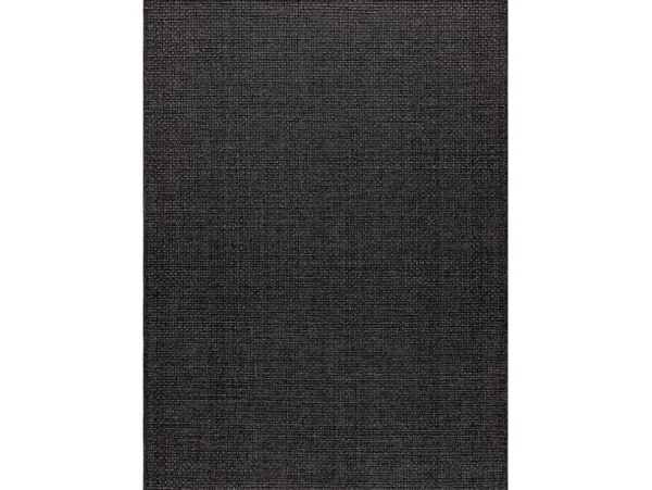 Clearance Sisal Tapijt Timo 0000 Buitenshuis Zwart 140X190 Cm Tapijt Voor Buiten