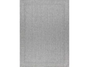 Sale Sisal Tapijt Timo 5979 Buitenshuis Kader Grijskleuring 240X330 Cm Tapijt Voor Buiten