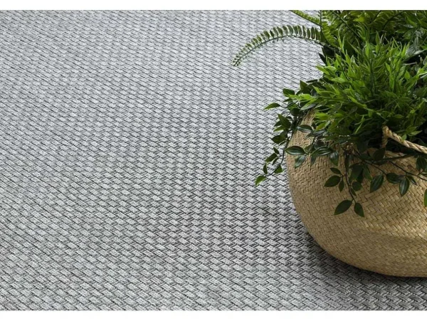Best Sisal Tapijt Timo 6272 Buitenshuis Grijskleuring 240X330 Cm Tapijt Voor Buiten