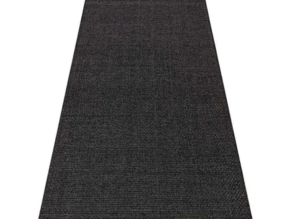 Clearance Sisal Tapijt Timo 0000 Buitenshuis Zwart 140X190 Cm Tapijt Voor Buiten