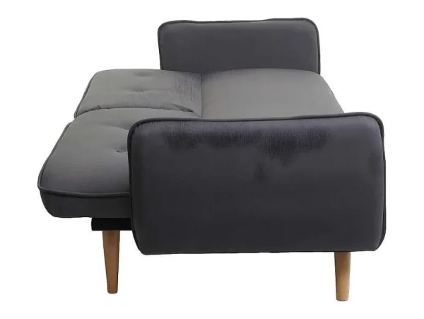 Store Slaapbank Mcw-J18, Antraciet-Grijs Klik-Klak En Bz Slaapbank