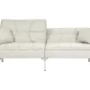 Sale Slaapbank Mcw-K65, Stof/Textiel Creme-Beige Klik-Klak En Bz Slaapbank